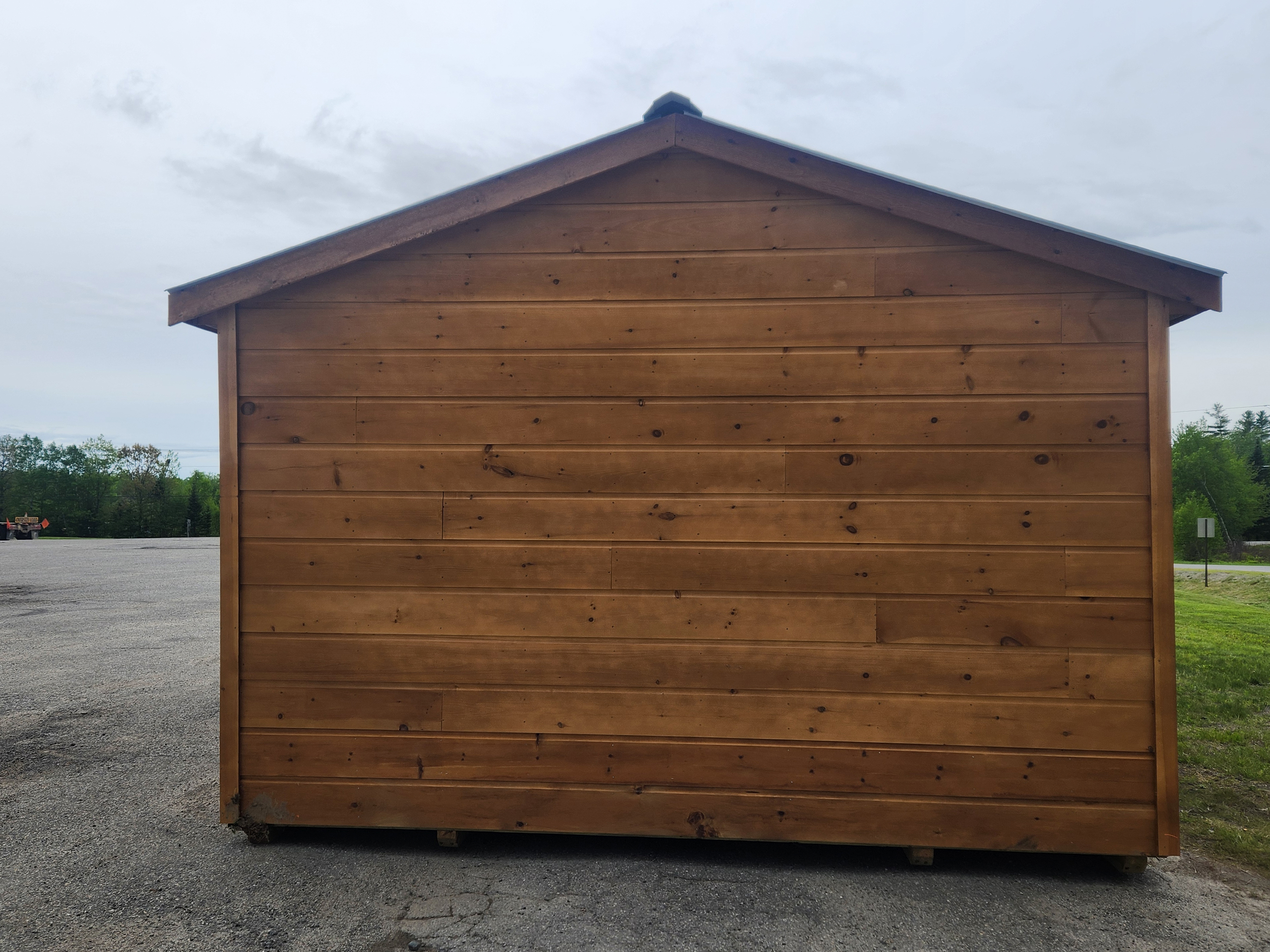 14' x 32' Pine Sided Camp For Sale at The Maine Land Store